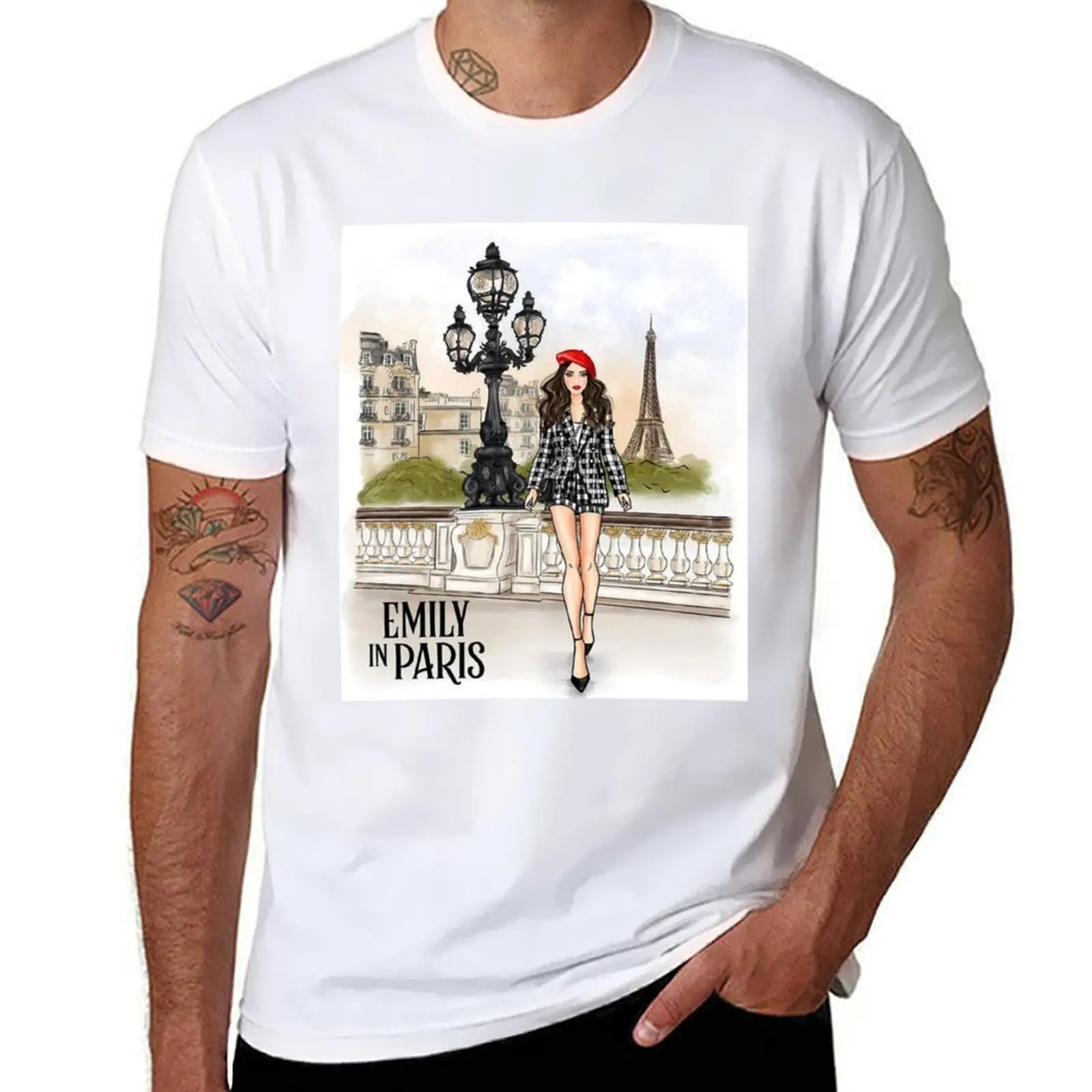 Emily in paris Active T-Shirt Construction Work Tee Shirt
Emily in paris Active T-Shirt Construction Work Tee Shirt