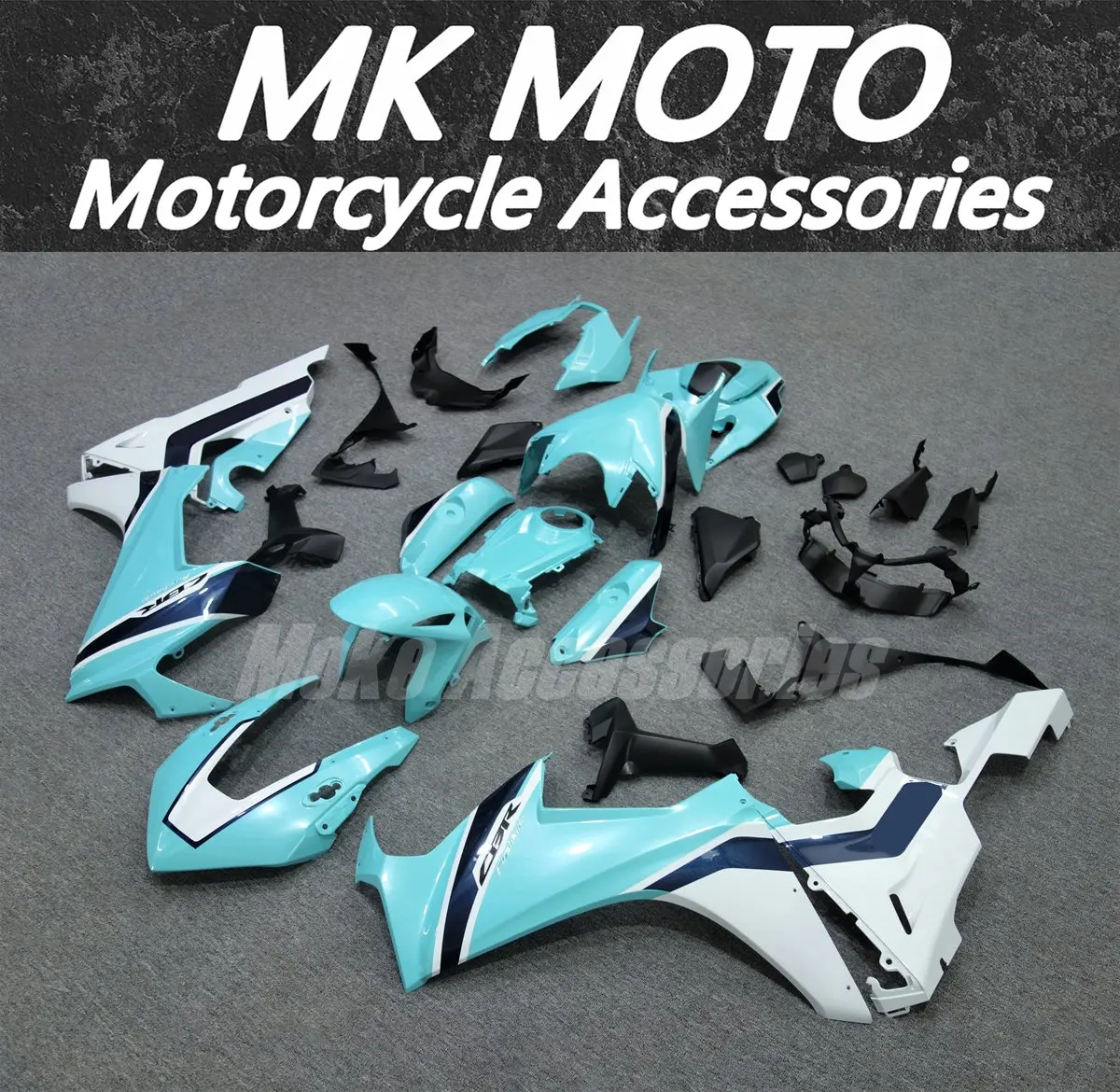 Moke moto Motorcycle Fairings Kit Fit For Cbr1000rr 2017 2018 2019 Bodywork Set High Quality Injection Mint Blue White Green
Moke moto Motorcycle Fairings Kit Fit For Cbr1000rr 2017 2018 2019 Bodywork Set High Quality Injection Mint Blue White Green