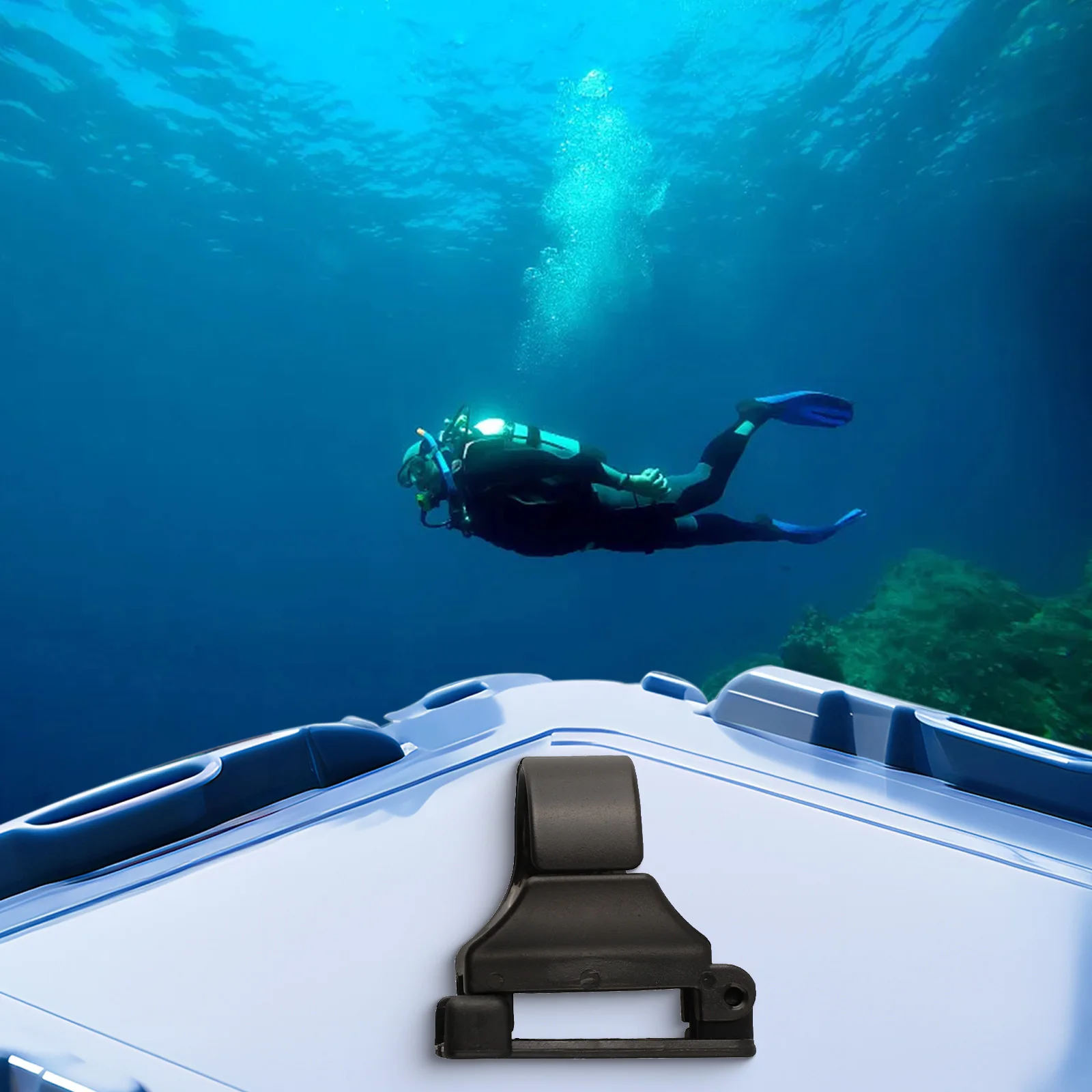 Inner Diameter 2.6cm Breathing Tube Holder Scuba Diving Accessory Quick Release High-quality Materials Lightweight
Inner Diameter 2.6cm Breathing Tube Holder Scuba Diving Accessory Quick Release High-quality Materials Lightweight