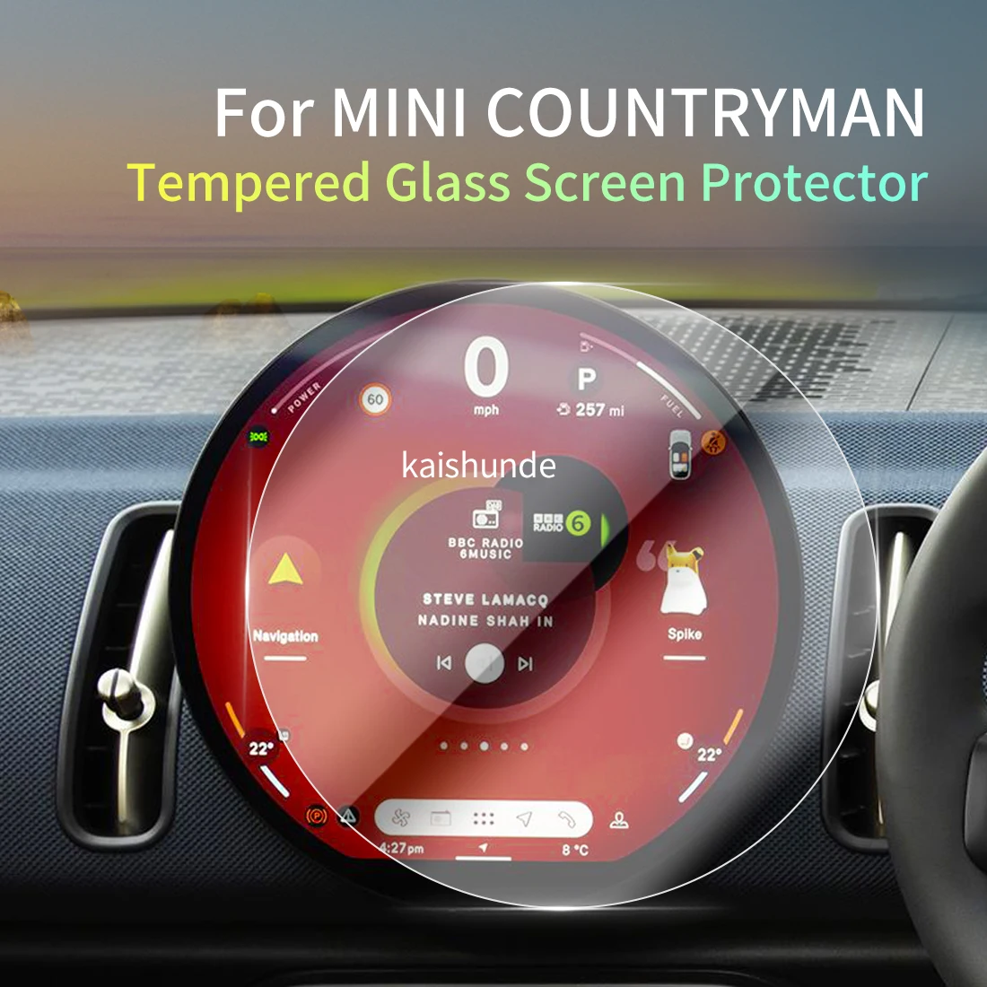 Car Stickers Meters Protector Carplay For24BMW MINI COUNTRYMAN Tempered Glass Protective Display Navigation Vehicle Accessories
Car Stickers Meters Protector Carplay For24BMW MINI COUNTRYMAN Tempered Glass Protective Display Navigation Vehicle Accessories