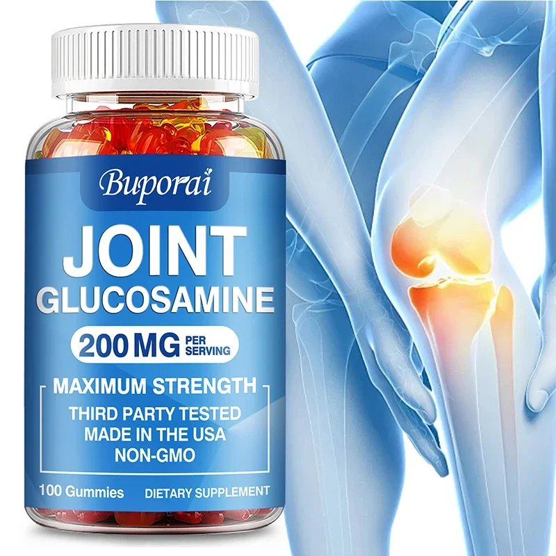 Glucosamine Chondroitin Gummies - Bones Joints Supplements, Joints Cartilage Health, Muscle & Nerve Pain
Glucosamine Chondroitin Gummies - Bones Joints Supplements, Joints Cartilage Health, Muscle & Nerve Pain