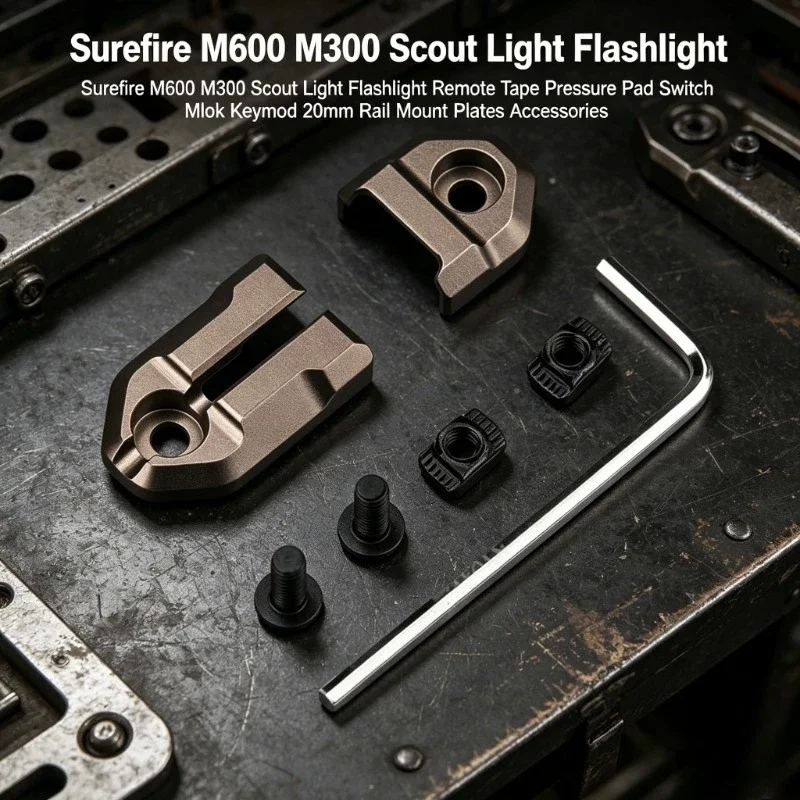 Tactical Flashlight Remote Pressure Pad Switch For Surefire M600 M300 Scout Light Mlok Keymod 20mm Rail Mount Plate Accessories
Tactical Flashlight Remote Pressure Pad Switch For Surefire M600 M300 Scout Light Mlok Keymod 20mm Rail Mount Plate Accessories