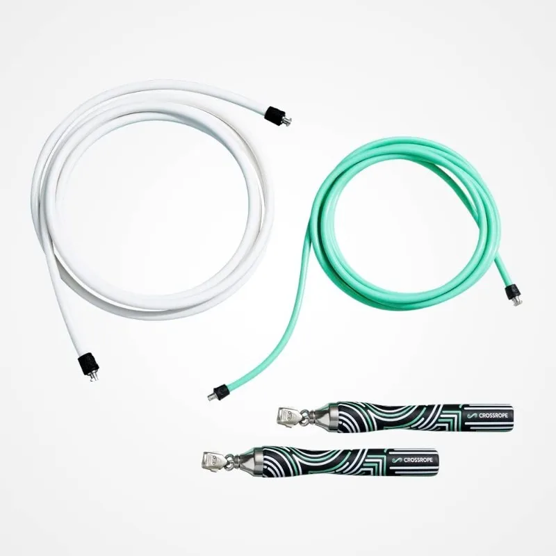 Get Lean Set Weighted Jump Rope 1/4 LB and 1/2 LB Ropes Slim Handles Extra Small - (User Height 4'6.5" - 5'0")
Get Lean Set Weighted Jump Rope 1/4 LB and 1/2 LB Ropes Slim Handles Extra Small - (User Height 4'6.5" - 5'0")