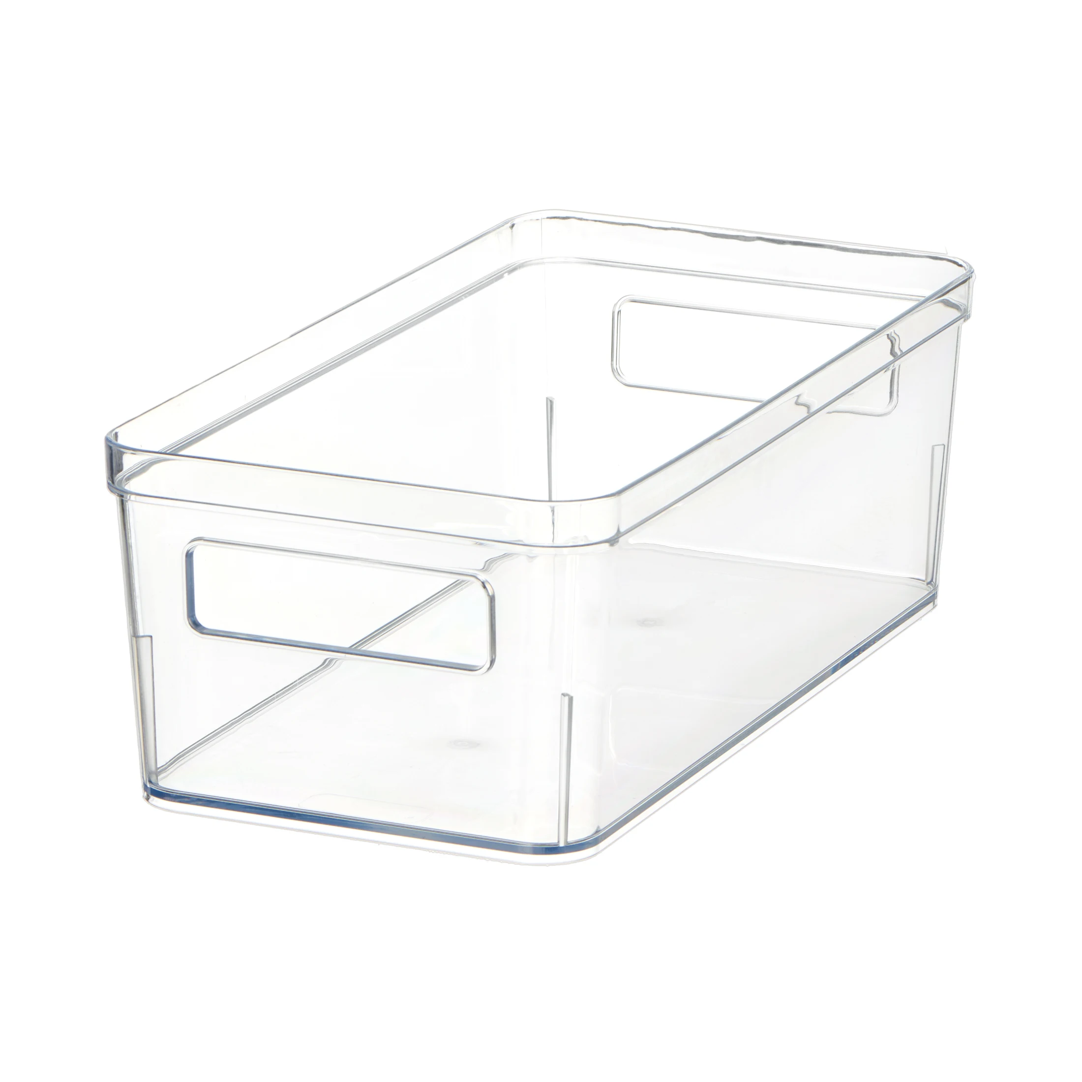 Medium Clear Plastic Pantry Storage Organizer Bin, Kitchen Cabinet, Fridge and Shelf Storage
Medium Clear Plastic Pantry Storage Organizer Bin, Kitchen Cabinet, Fridge and Shelf Storage