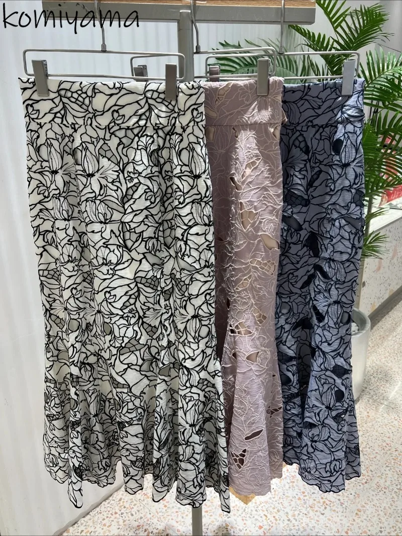 Bandage High Waist Trumpet Skirt Japanese Hollow Out Lace Faldas Elegant Temperament Women Skirts 2025 Spring New Ropa Mujer
Bandage High Waist Trumpet Skirt Japanese Hollow Out Lace Faldas Elegant Temperament Women Skirts 2025 Spring New Ropa Mujer