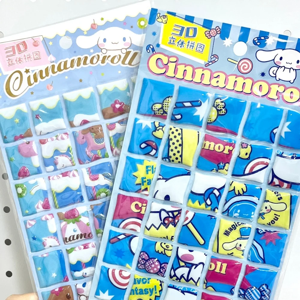 Genuine Sanrio 3D Bubble Puzzle Stickers Kuromi Melody Puffy Decal Stationery Supplies Decoration Decal for Girls Toys Gifts
Genuine Sanrio 3D Bubble Puzzle Stickers Kuromi Melody Puffy Decal Stationery Supplies Decoration Decal for Girls Toys Gifts