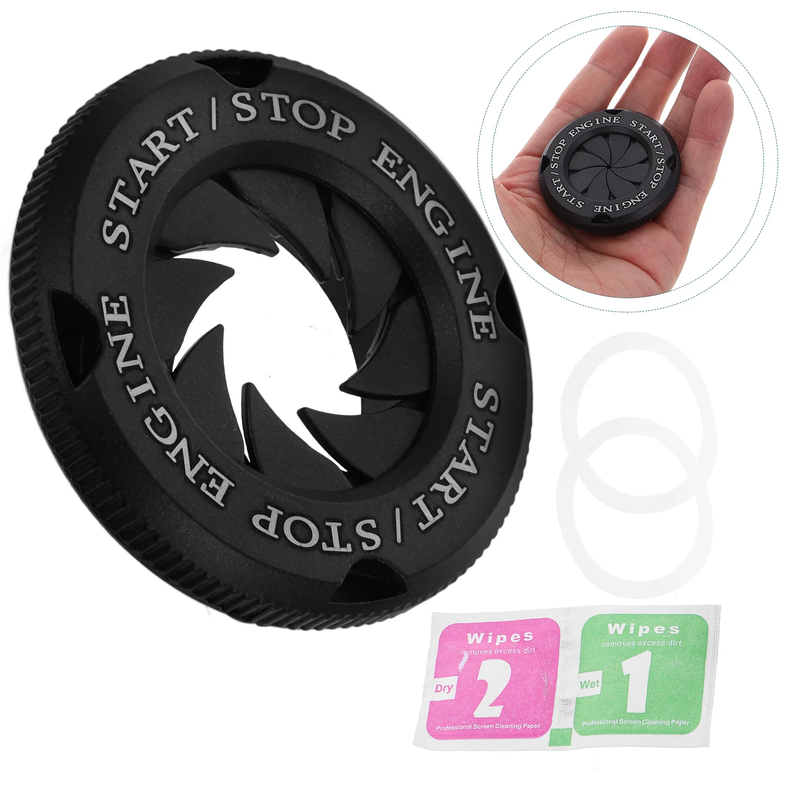 Stylish Car Button Cover Universal Engine Push Start Decorative Protector Accessories Ignition Switch Cover Motorcycle Start
Stylish Car Button Cover Universal Engine Push Start Decorative Protector Accessories Ignition Switch Cover Motorcycle Start