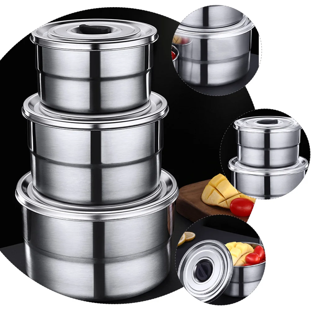 Large Capacity 1600ml Stainless Steel Storage Box Fridge Fruit Boxes Vegetables Storage Box Eco-Friendly Kitchen Organizer
Large Capacity 1600ml Stainless Steel Storage Box Fridge Fruit Boxes Vegetables Storage Box Eco-Friendly Kitchen Organizer