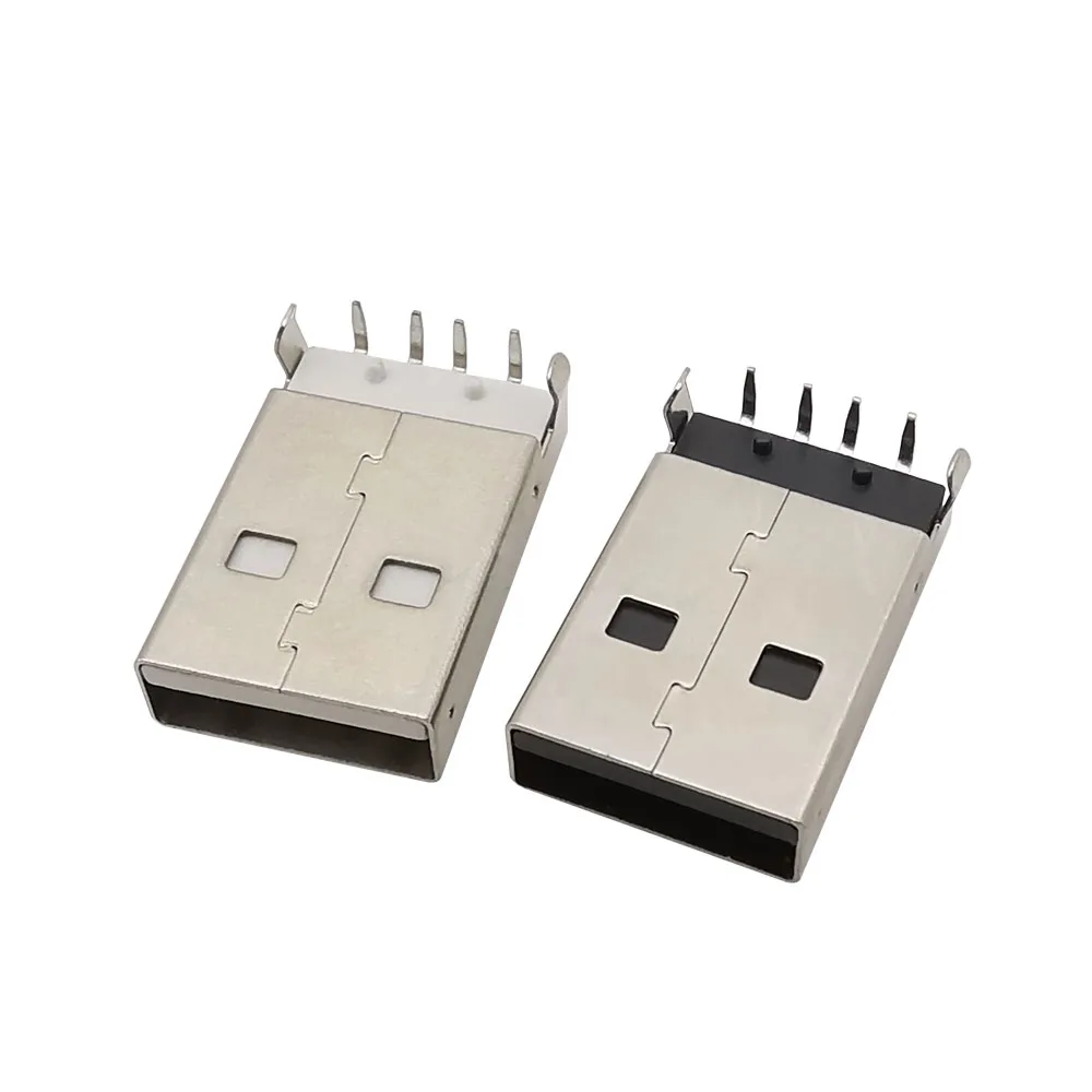 30Pcs USB 2.0 Type A Male Plug Adapter 4 Pin Curved Pin USB2.0 Plug Socket Charging Interface Soldering Connector DIY Repair
30Pcs USB 2.0 Type A Male Plug Adapter 4 Pin Curved Pin USB2.0 Plug Socket Charging Interface Soldering Connector DIY Repair