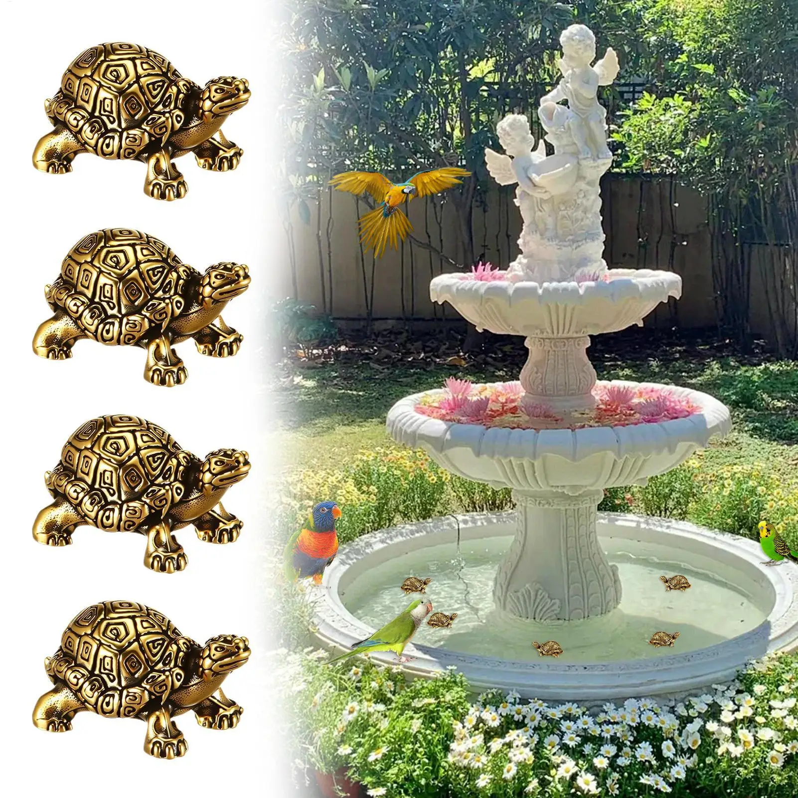 Bird Bath Disk Ornaments 4Piece Cleaner Purification Ornaments Bird Bath Copper For Fountain Outdoor Garden Water Winter
Bird Bath Disk Ornaments 4Piece Cleaner Purification Ornaments Bird Bath Copper For Fountain Outdoor Garden Water Winter