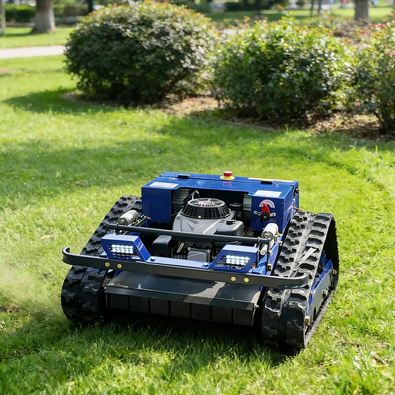 Customized remote-controlled zero-turn lawn mower, all-terrain tracked type, agricultural grass crushing and mowing machine
Customized remote-controlled zero-turn lawn mower, all-terrain tracked type, agricultural grass crushing and mowing machine