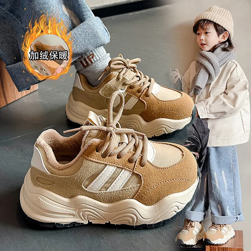 Child Sneakers Boots Girl's Boy Casual Shoes High Quality Fleece Lined Girls' Children's Kids Winter 2024 Walk Shoe Ankle Boot
Child Sneakers Boots Girl's Boy Casual Shoes High Quality Fleece Lined Girls' Children's Kids Winter 2024 Walk Shoe Ankle Boot