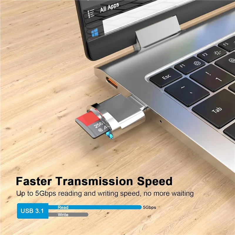 4X Micro-SD Card Reader Adapter, USB Type C To Micro-SD/TF Card Reader Micro-SD Card Adapter For HUAWEI Type-C,B-AB01
4X Micro-SD Card Reader Adapter, USB Type C To Micro-SD/TF Card Reader Micro-SD Card Adapter For HUAWEI Type-C,B-AB01
