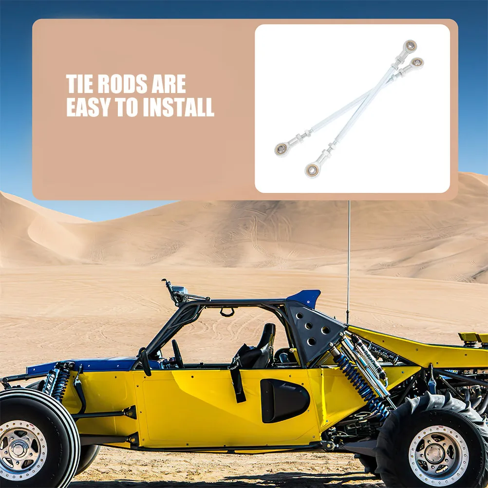 2Pcs Steering Tie Rod End Kit Compatible with Atv Go Kart Vehicles Enhanced Durability High Strength Not Easy to Deform Smooth
2Pcs Steering Tie Rod End Kit Compatible with Atv Go Kart Vehicles Enhanced Durability High Strength Not Easy to Deform Smooth
