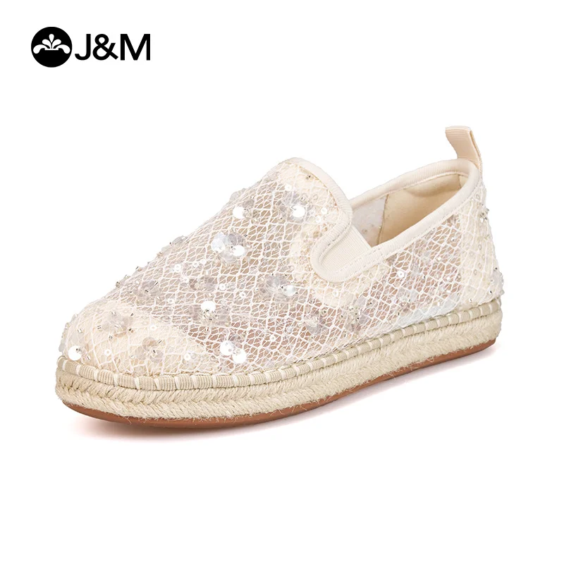 2025 J&M Women Loafers Fashion Handmade Fisherman Shoes Summer Breathable Mesh Shoes Espadrilles Slip-On Casual Shoes Sneaker
2025 J&M Women Loafers Fashion Handmade Fisherman Shoes Summer Breathable Mesh Shoes Espadrilles Slip-On Casual Shoes Sneaker