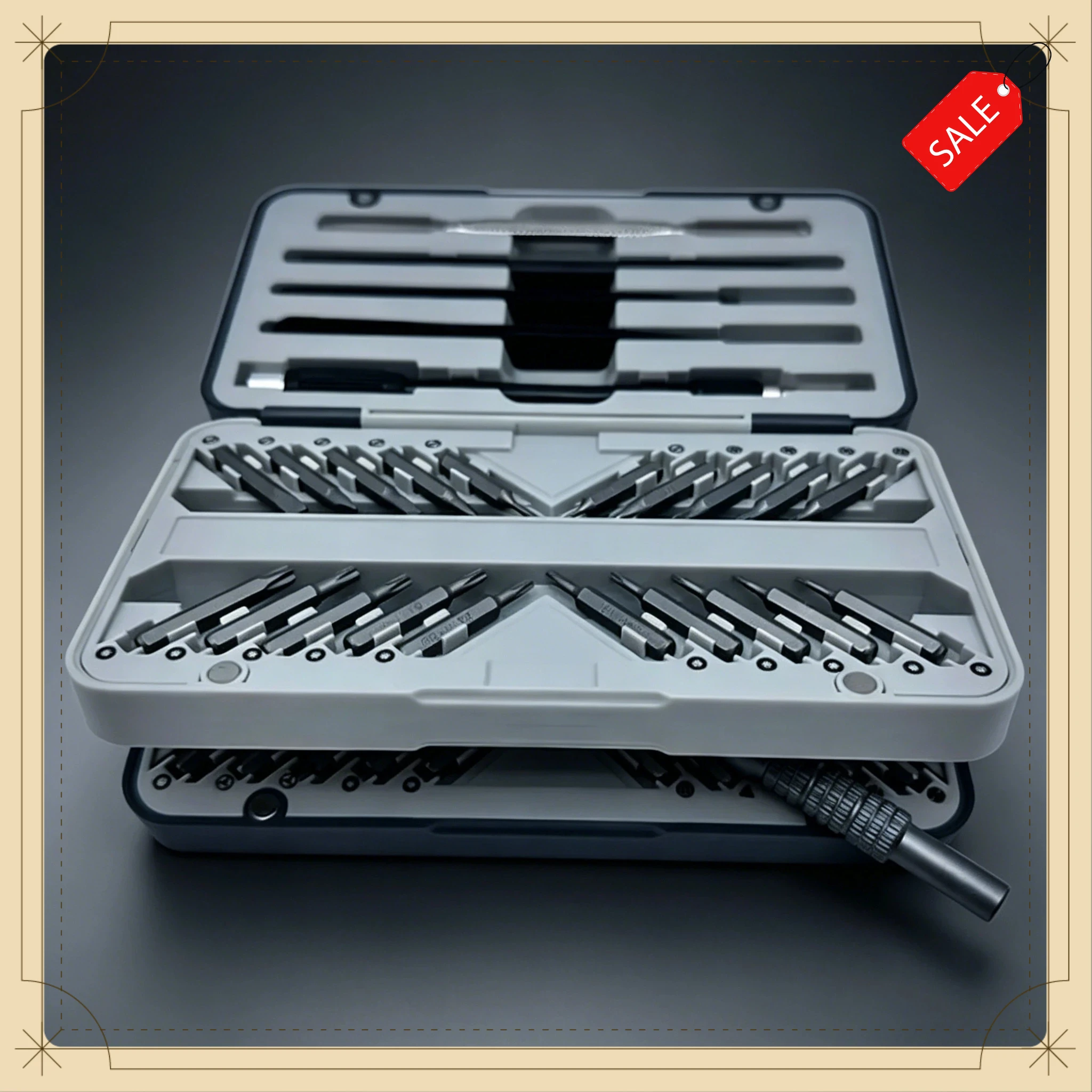 High Precision 66-In-1 Screwdriver Set Magnetic Bits Professional Maintenance Hand Tools with Storage Case
High Precision 66-In-1 Screwdriver Set Magnetic Bits Professional Maintenance Hand Tools with Storage Case