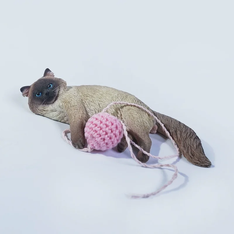 JXK 1/6 Scale Super Cute Simulation Ragdoll Pet Cat Sculpture Toys Animal Resin Model Gift for Toys Desktop Ornament
JXK 1/6 Scale Super Cute Simulation Ragdoll Pet Cat Sculpture Toys Animal Resin Model Gift for Toys Desktop Ornament