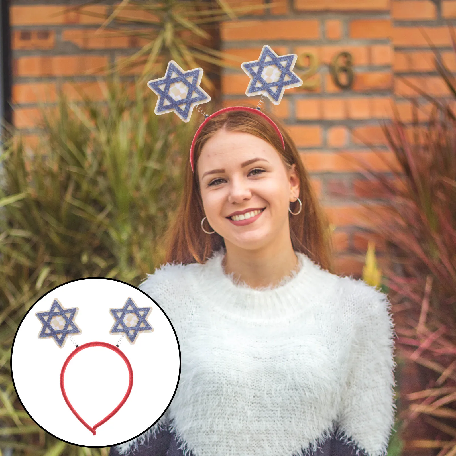 4 pcs Passover Headbands Star Of Hanukkah Party Decorations Photo Booth Accessories Hairbands For Women
4 pcs Passover Headbands Star Of Hanukkah Party Decorations Photo Booth Accessories Hairbands For Women