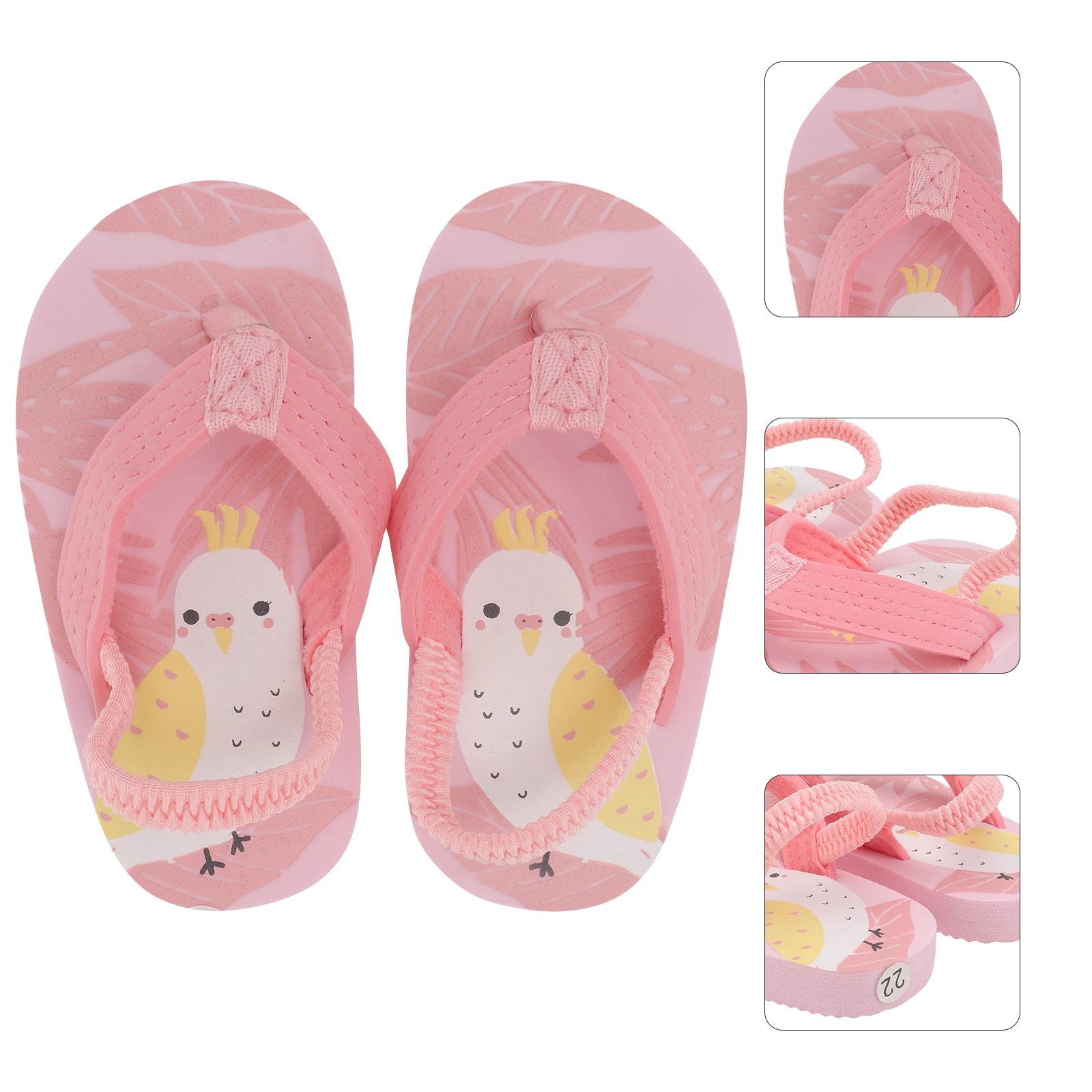 1Pair Children Lightweight Summer Slippers Breathable Flat Sole Non-Skid Cartoon Beach Footwear Beach Slippers
1Pair Children Lightweight Summer Slippers Breathable Flat Sole Non-Skid Cartoon Beach Footwear Beach Slippers