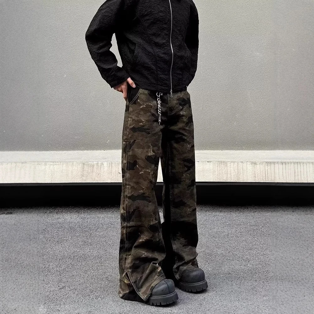 Summer New Men's Stitching Camouflage Jeans Straight Pants American Retro Fashion Trend Street Hip-Hop Casual Slim Men's Bottoms
Summer New Men's Stitching Camouflage Jeans Straight Pants American Retro Fashion Trend Street Hip-Hop Casual Slim Men's Bottoms