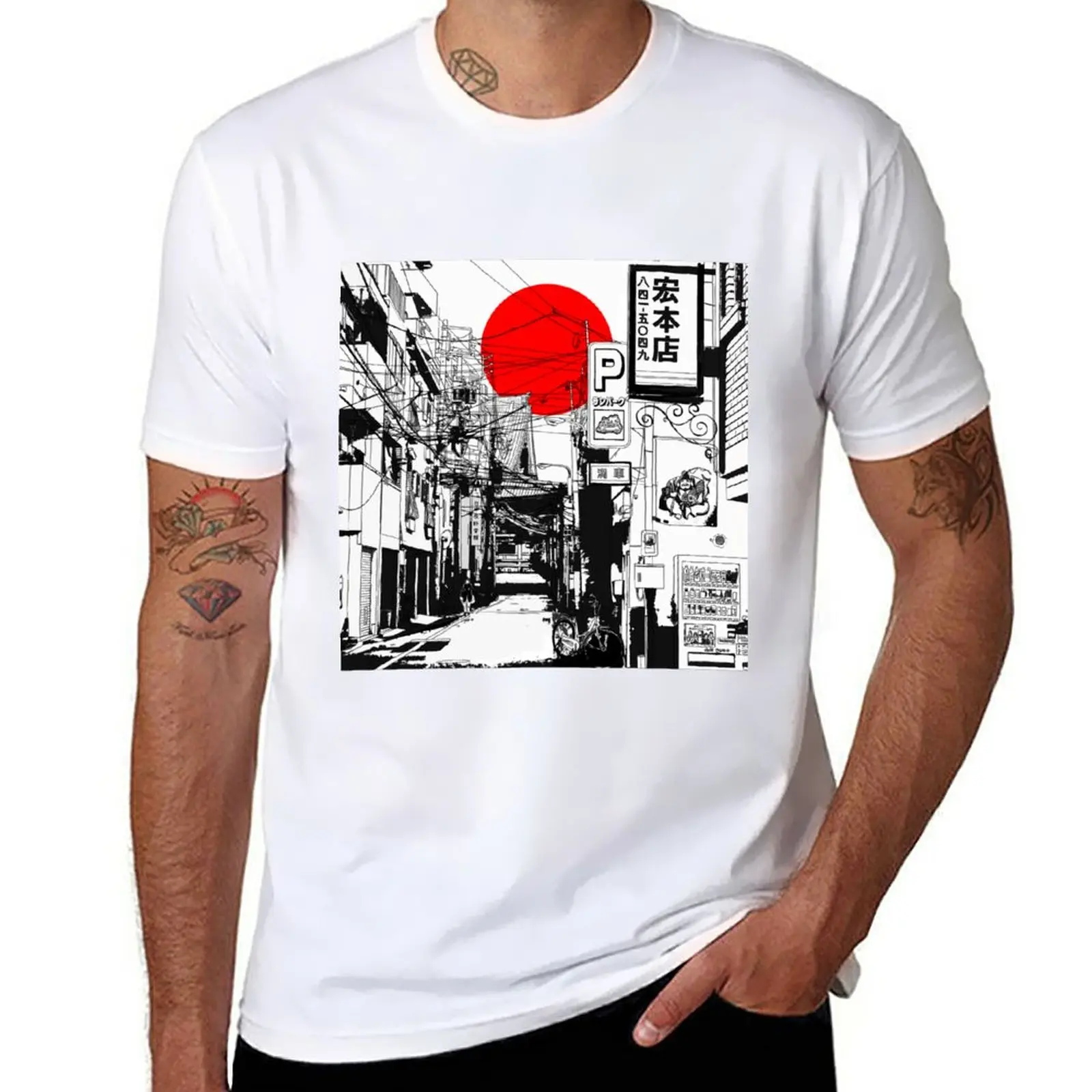 Tokyo street sunrise T-Shirt summer top summer clothes anime oversized mens white t shirts
Tokyo street sunrise T-Shirt summer top summer clothes anime oversized mens white t shirts