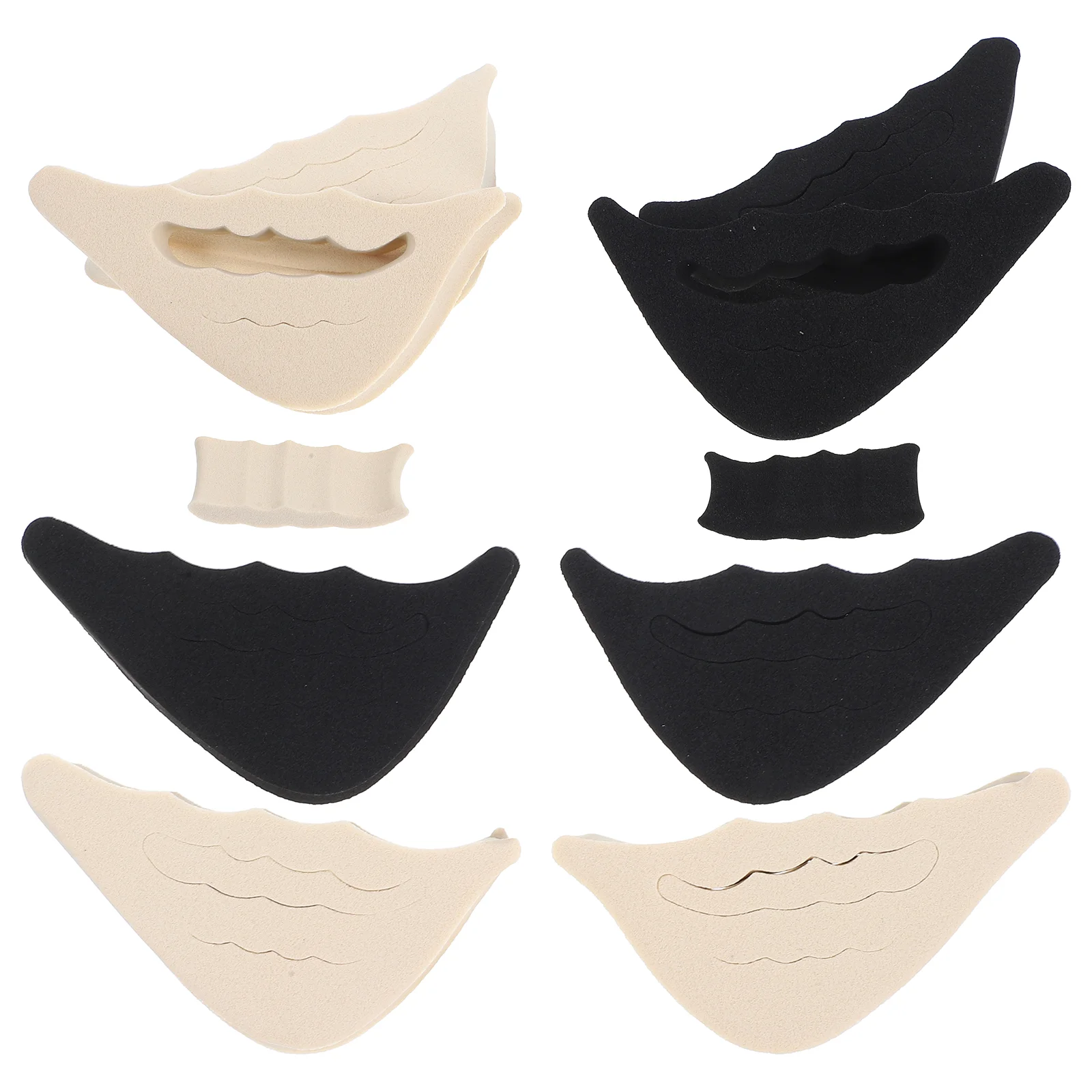 4 Pairs EVA Thick Heel Inserts for Shoes Too Beige Toe Protectors Anti Cushions Footwear Accessories Shoe Size
4 Pairs EVA Thick Heel Inserts for Shoes Too Beige Toe Protectors Anti Cushions Footwear Accessories Shoe Size