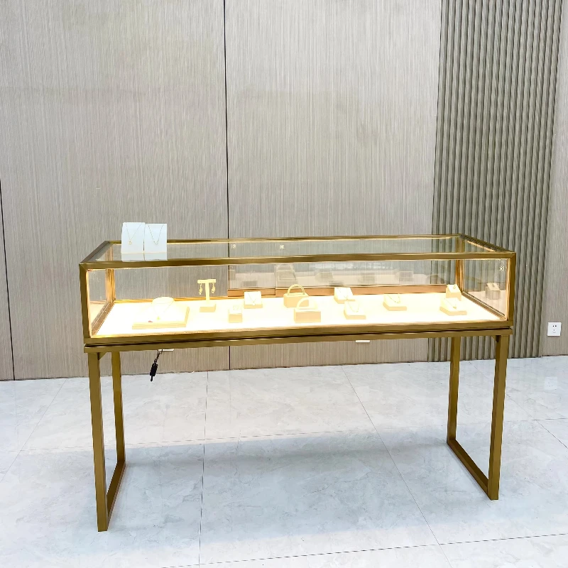 2025 Led Lighting White Gold Jewelry Shop Display Cabinet Modern Jewelry Showcase Display Kiosk for Shopping Mall
2025 Led Lighting White Gold Jewelry Shop Display Cabinet Modern Jewelry Showcase Display Kiosk for Shopping Mall