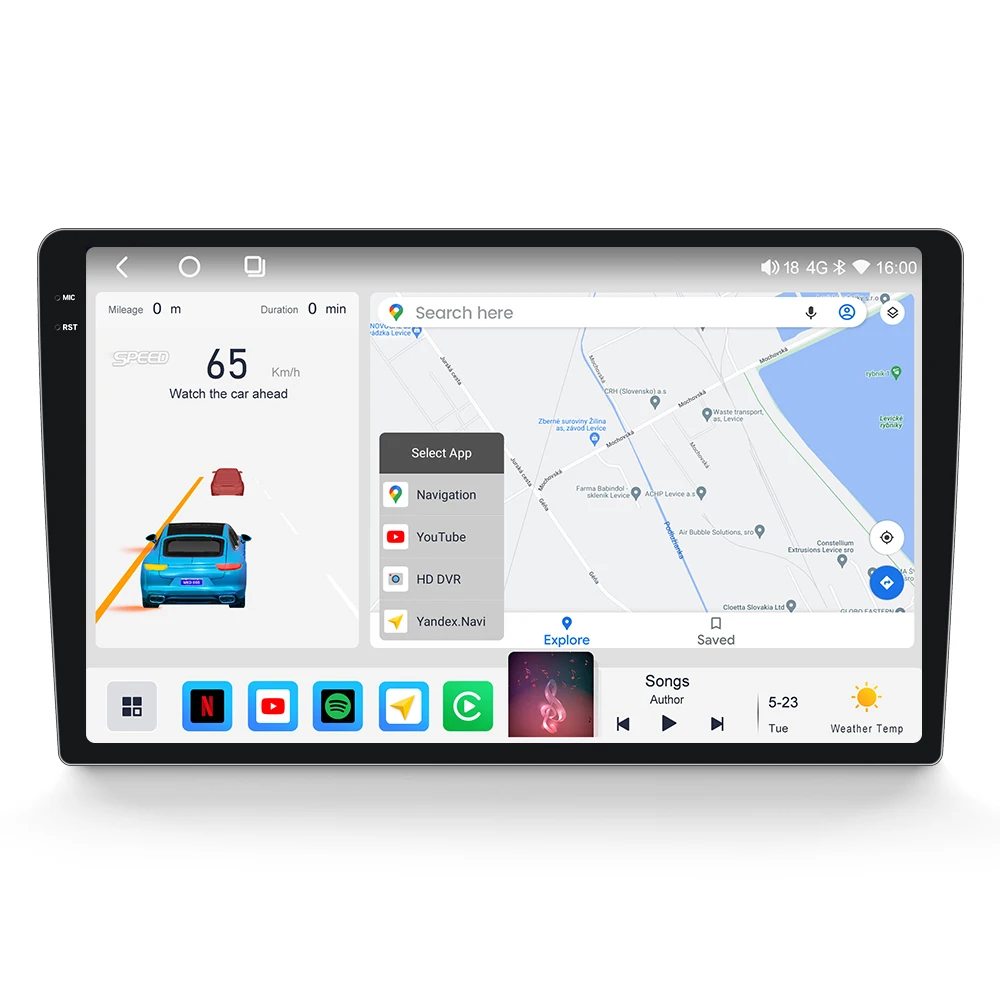 Navifly M6 PRO 3D Car Radio for 9inch 10inch Universal Car Play Auto BT Car Video 2K QLED Screen Voice Control
Navifly M6 PRO 3D Car Radio for 9inch 10inch Universal Car Play Auto BT Car Video 2K QLED Screen Voice Control