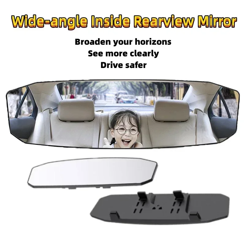 Car Baby Mirrors Rear View Mirror Wide Angle Panoramic Assisting Anti-glare Large Vision Interior Monitor Auto Universal
Car Baby Mirrors Rear View Mirror Wide Angle Panoramic Assisting Anti-glare Large Vision Interior Monitor Auto Universal