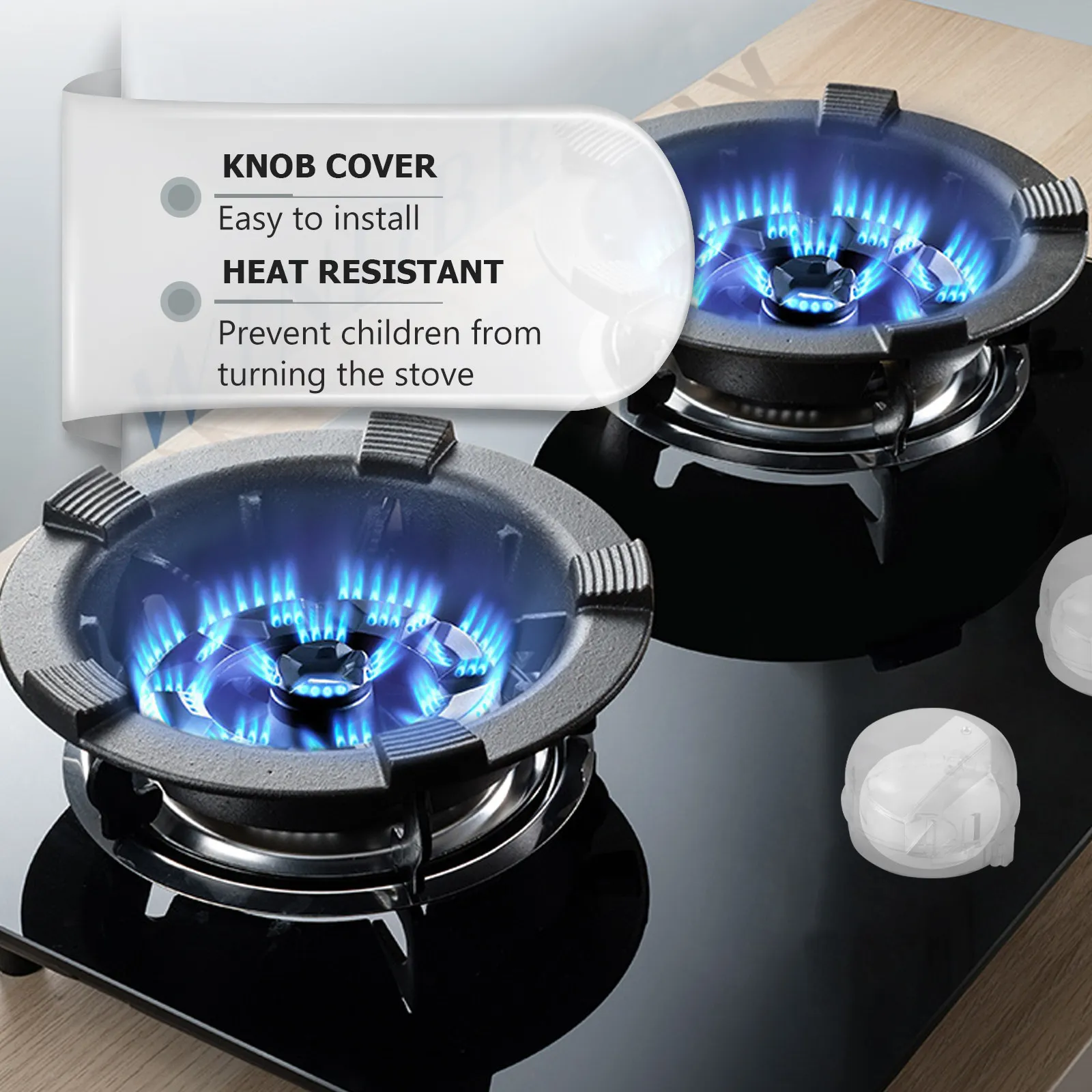 Набор из 4 прозрачных термостойких защитных колпачков для ручек плиты, защита от детей, для кухни
Набор из 4 прозрачных термостойких защитных колпачков для ручек плиты, защита от детей, для кухни