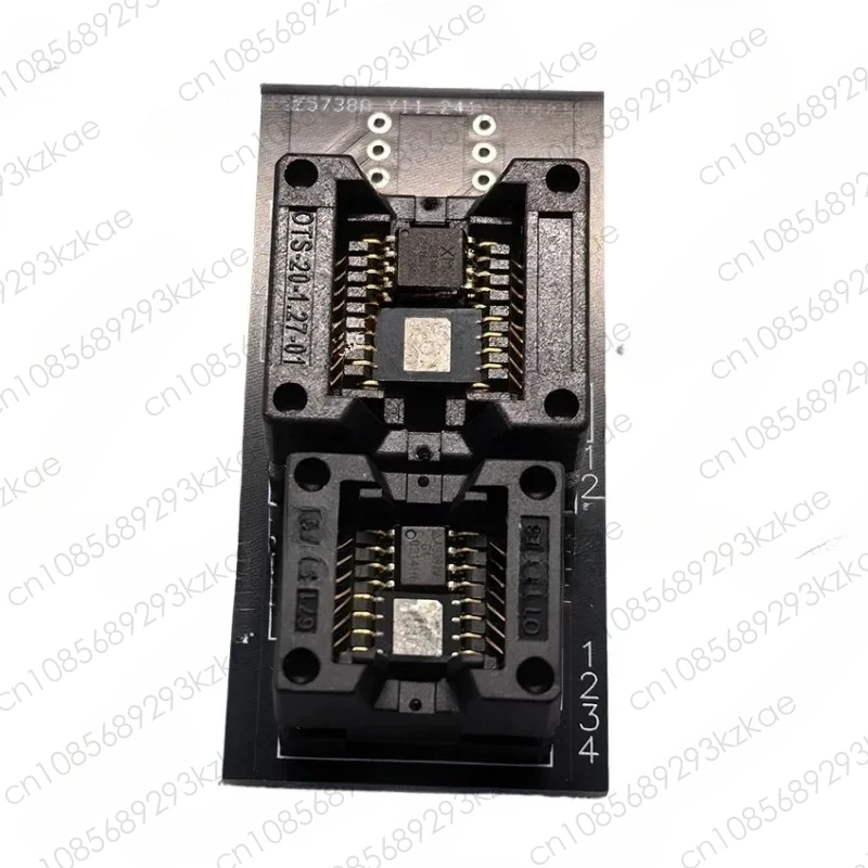 SOP8/WSON8/QDFN8 4-in-1 BIOS burning seat 6x8 5x6MM 150 universal patch
SOP8/WSON8/QDFN8 4-in-1 BIOS burning seat 6x8 5x6MM 150 universal patch