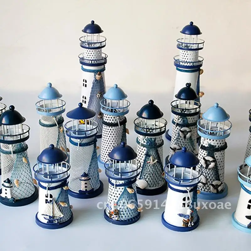 Iron candlestick lighthouse romantic decoration shooting props, home desktop decoration ornaments, ocean lighthouse
Iron candlestick lighthouse romantic decoration shooting props, home desktop decoration ornaments, ocean lighthouse