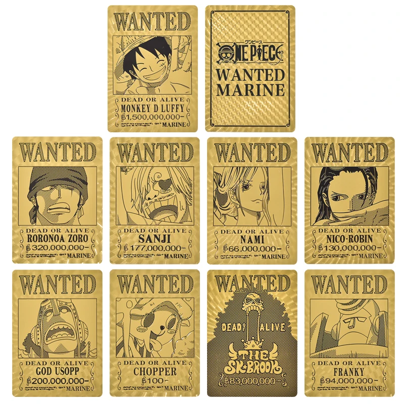 Japanese Anime One Piece comic small gold cards small cards collection Luffy character card Christmas Birthday gift
Japanese Anime One Piece comic small gold cards small cards collection Luffy character card Christmas Birthday gift