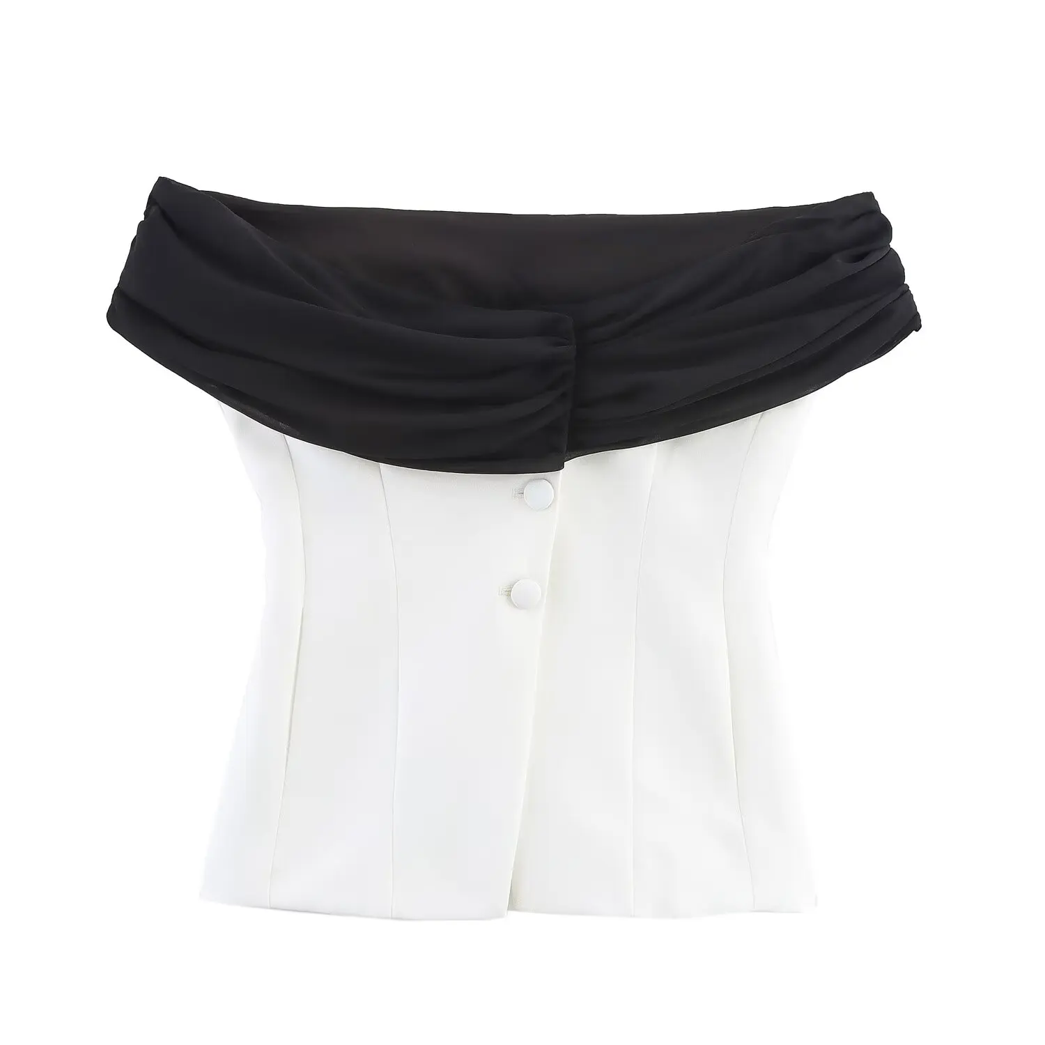 2025 new women's clothing European and American style casual versatile splicing corset style single-breasted vest horse
2025 new women's clothing European and American style casual versatile splicing corset style single-breasted vest horse