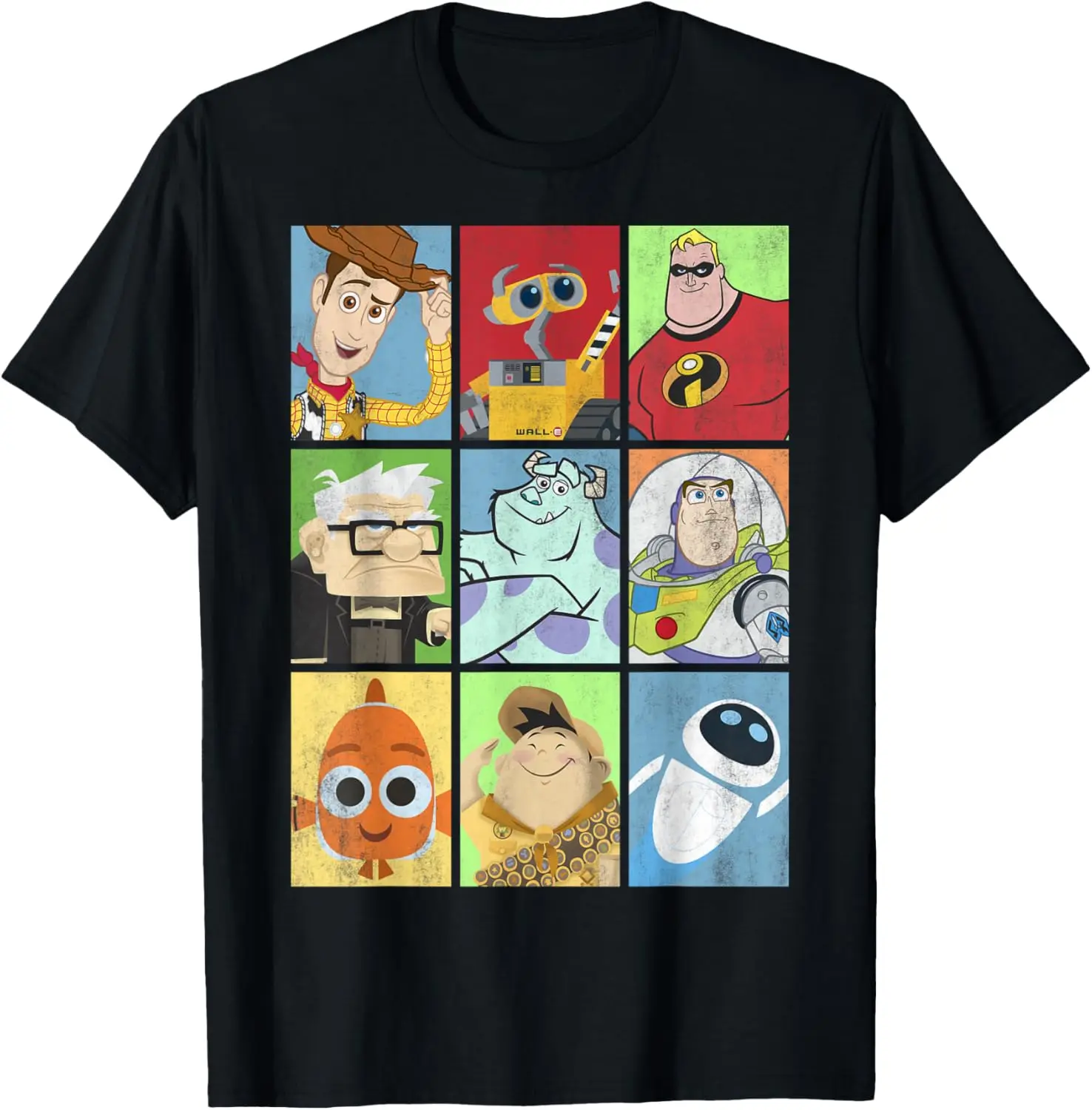 Винтажная футболка MINISO X Disney Pixar Collection с культовыми персонажами Box Up
Винтажная футболка MINISO X Disney Pixar Collection с культовыми персонажами Box Up