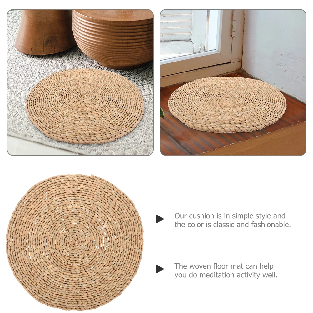 Round Braided Woven Seat Cushion 20x20 Cm Deep Root Pad Yoga Meditation Floor Mat Bedroom Picnic Traditional Cushion
Round Braided Woven Seat Cushion 20x20 Cm Deep Root Pad Yoga Meditation Floor Mat Bedroom Picnic Traditional Cushion