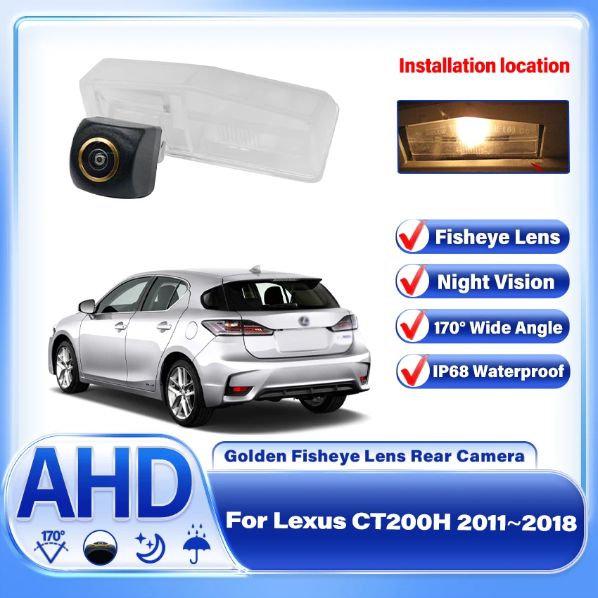 1080P AHD CCD Backup Rear View Camera For Lexus CT200H 2011 2012 2013 2014 2015 2016 2017 2018 Night Vision license Plate Camera
1080P AHD CCD Backup Rear View Camera For Lexus CT200H 2011 2012 2013 2014 2015 2016 2017 2018 Night Vision license Plate Camera