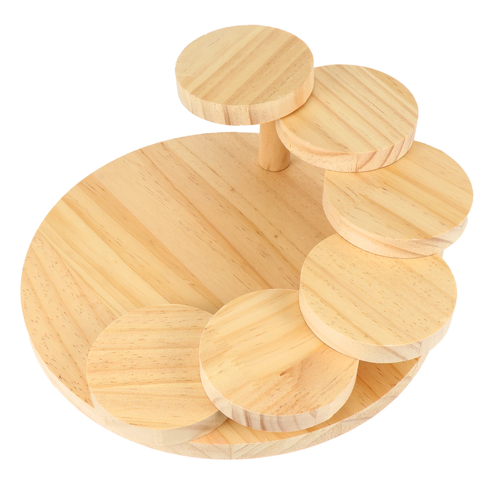 1pc Solid Wood Rotating Sushi Tray Smooth Surface Food Display Plate for Party Banquet Dinner Easy to Clean Wooden Tableware
1pc Solid Wood Rotating Sushi Tray Smooth Surface Food Display Plate for Party Banquet Dinner Easy to Clean Wooden Tableware