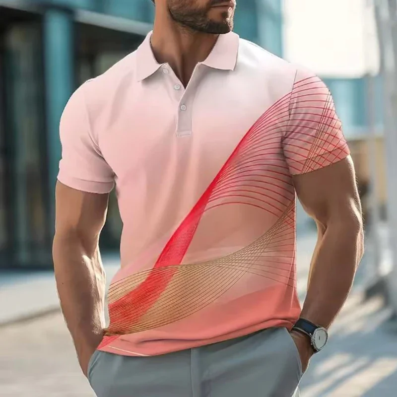 Летняя мужская дышащая рубашка-поло с коротким рукавом, на пуговицах, с 3D цифровым принтом, повседневная, с простым узором, популярная модель в Америке
Летняя мужская дышащая рубашка-поло с коротким рукавом, на пуговицах, с 3D цифровым принтом, повседневная, с простым узором, популярная модель в Америке