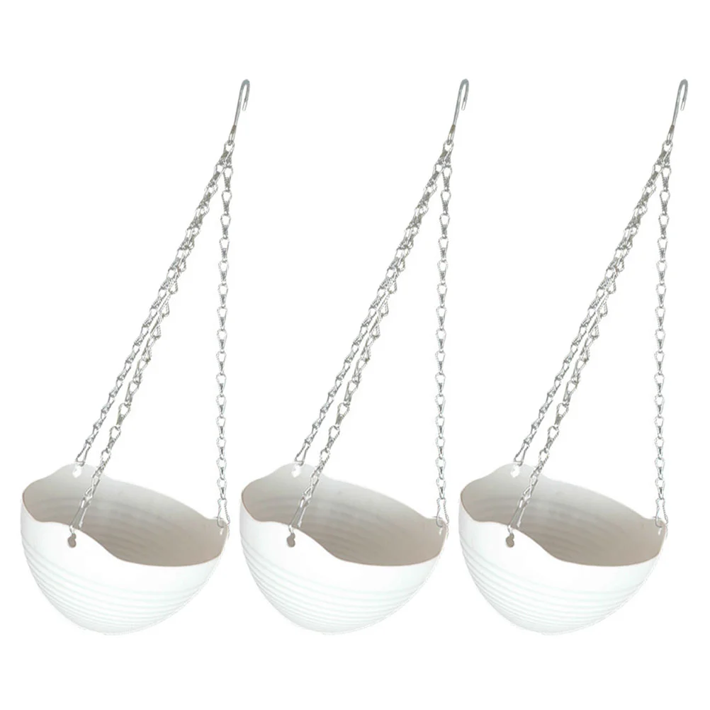 3 Sets Hanging Plant Pot Sunlight-resistant Flowerpot Garden Supplies Chlorophytum Crack-resistant Containers Pots Monotonous
3 Sets Hanging Plant Pot Sunlight-resistant Flowerpot Garden Supplies Chlorophytum Crack-resistant Containers Pots Monotonous