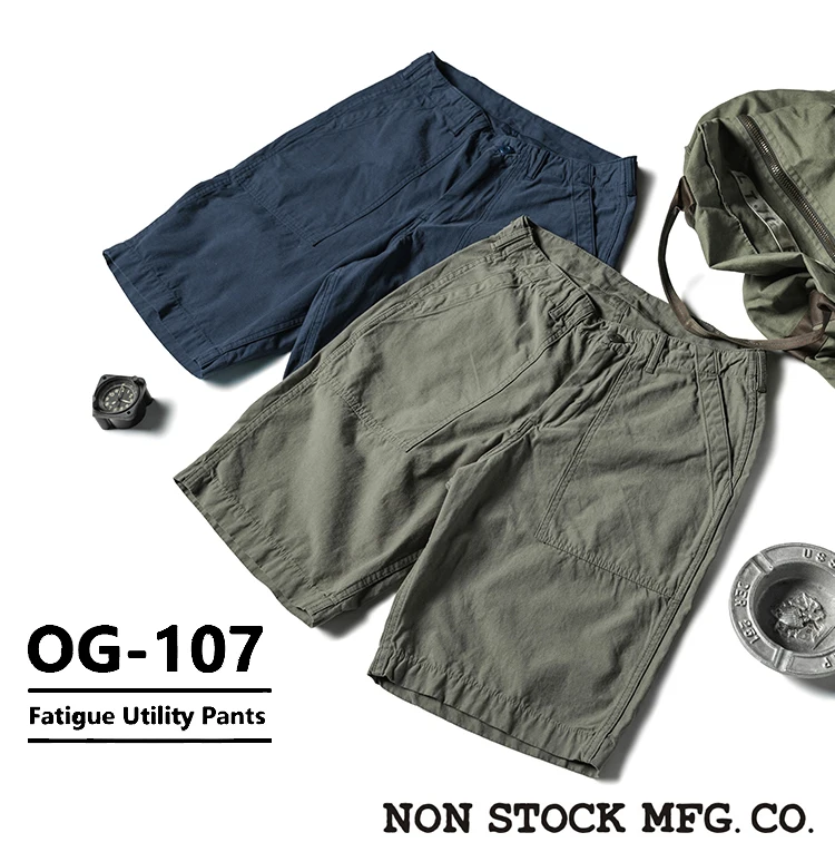 Non Sto American Retro OG07 Heavyweight Hard Cotton Men's Casual Five-Point Workwear orts Straight Leg High Waist orts
Non Sto American Retro OG07 Heavyweight Hard Cotton Men's Casual Five-Point Workwear orts Straight Leg High Waist orts