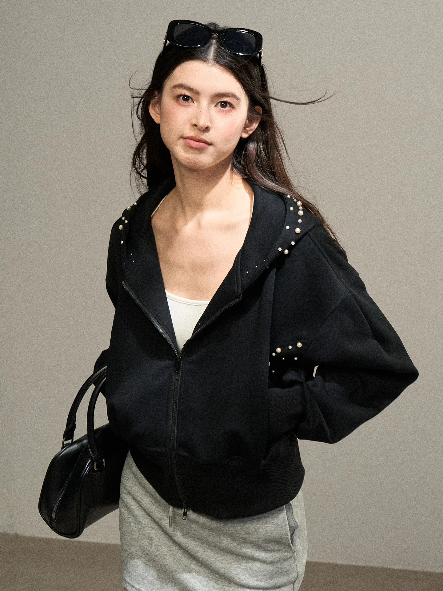 Aaisup Hooded Open Cardigan Sweatirt Women's Spring Autumn Casual ort Sle Outerwear Slimming Effect
Aaisup Hooded Open Cardigan Sweatirt Women's Spring Autumn Casual ort Sle Outerwear Slimming Effect