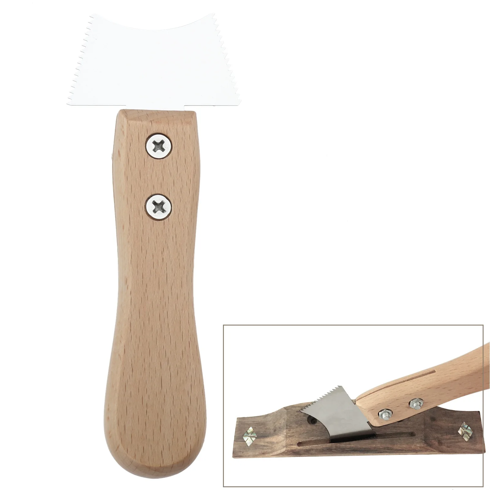 Wood Handle Guitar Fret Saw Blade Slot Slotting Hole Guitar Nut Saddle Handle File String Saddle Slot Cleaning Tool Accessories
Wood Handle Guitar Fret Saw Blade Slot Slotting Hole Guitar Nut Saddle Handle File String Saddle Slot Cleaning Tool Accessories