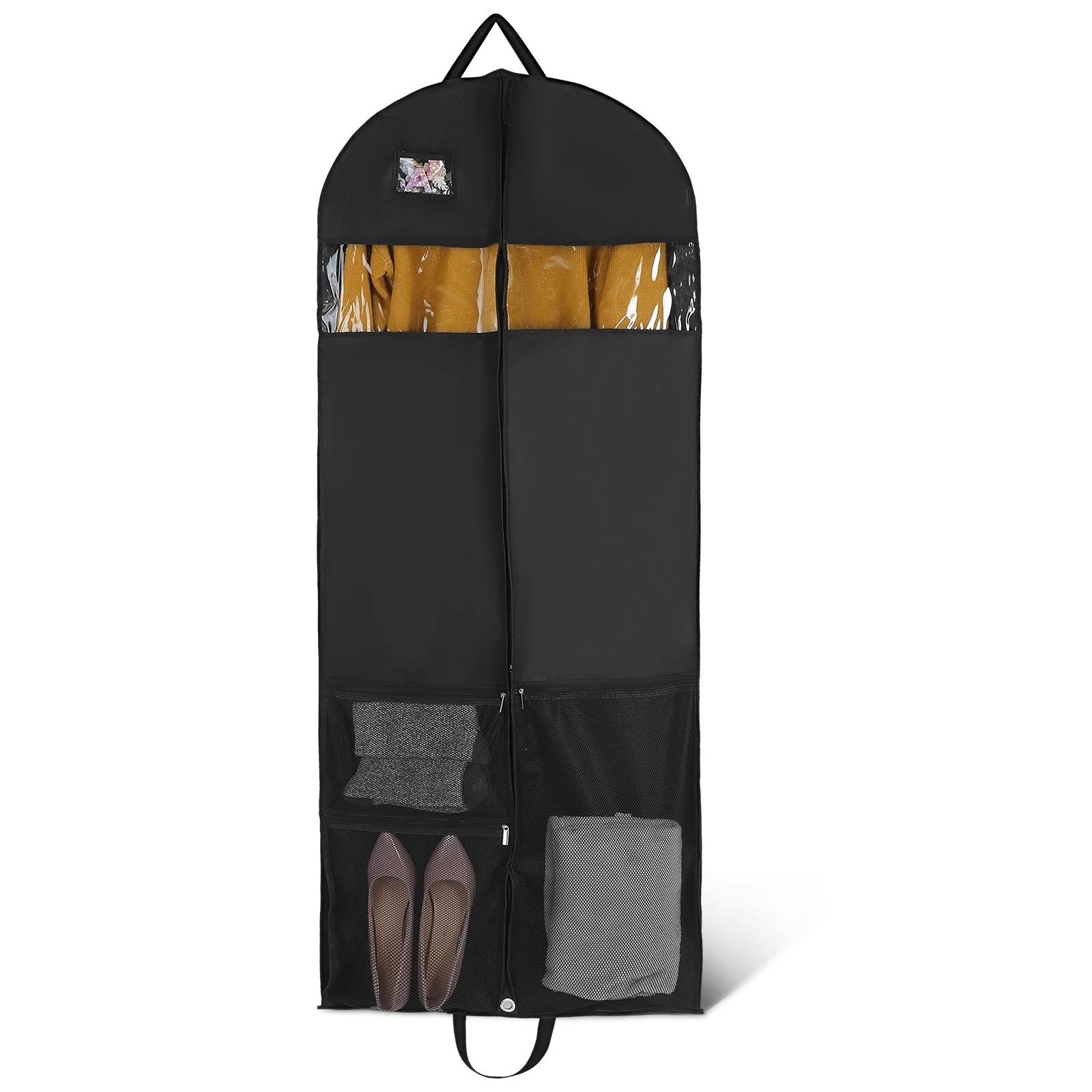 1pcs Dust Cover Bag For Clothing Garment Protector Transparent Window Heavy Duty Non-Woven Foldable Travel Suit Dress Gown
1pcs Dust Cover Bag For Clothing Garment Protector Transparent Window Heavy Duty Non-Woven Foldable Travel Suit Dress Gown