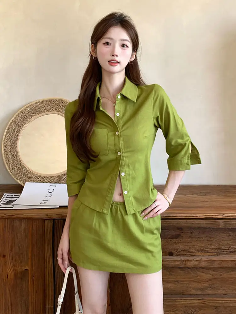 Надежный готовый комплект из двух предметов для поездок на работу. Уникальный комбинированный костюм и юбка Sli. Офисная одежда. Солнцезащитный крем из смеси хлопка.
Надежный готовый комплект из двух предметов для поездок на работу. Уникальный комбинированный костюм и юбка Sli. Офисная одежда. Солнцезащитный крем из смеси хлопка.