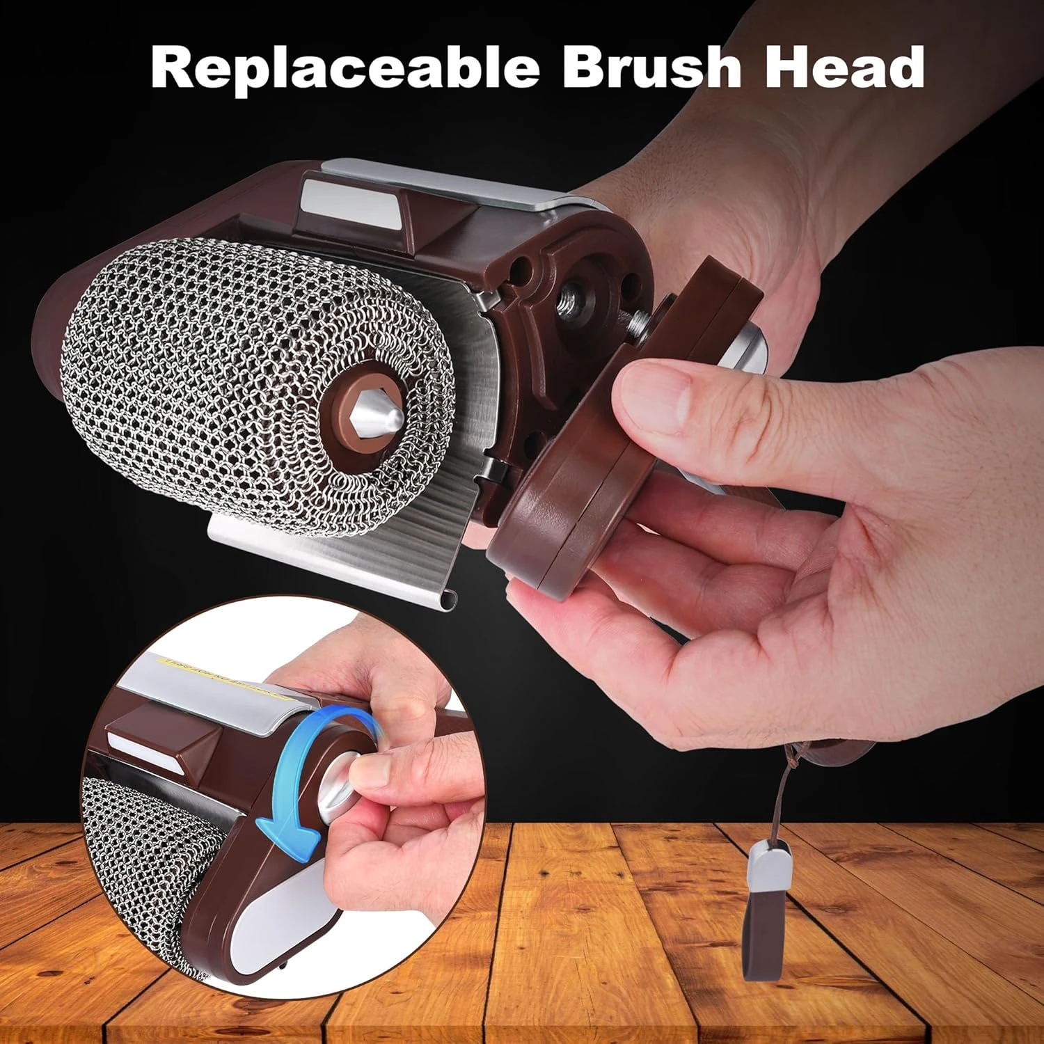 350RPM Electric Grill Cleaner Bristle Free with Brush Head Stainless Steel Grill Cleaner Rechargeable Barbecue Cleaner Tools
350RPM Electric Grill Cleaner Bristle Free with Brush Head Stainless Steel Grill Cleaner Rechargeable Barbecue Cleaner Tools