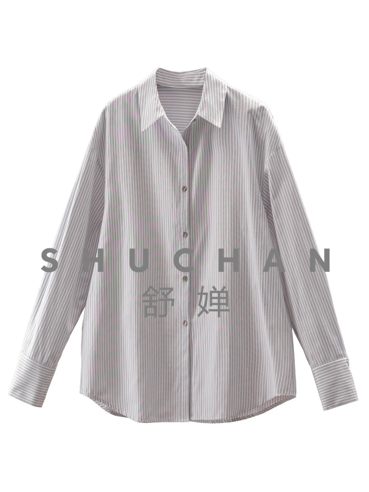 Shirt New 2026 Highly Intelligent Wear, Retro Contrasting Color Stripes, Loose and Thin Fake Two-piece Shirt Women 89I5
Shirt New 2026 Highly Intelligent Wear, Retro Contrasting Color Stripes, Loose and Thin Fake Two-piece Shirt Women 89I5