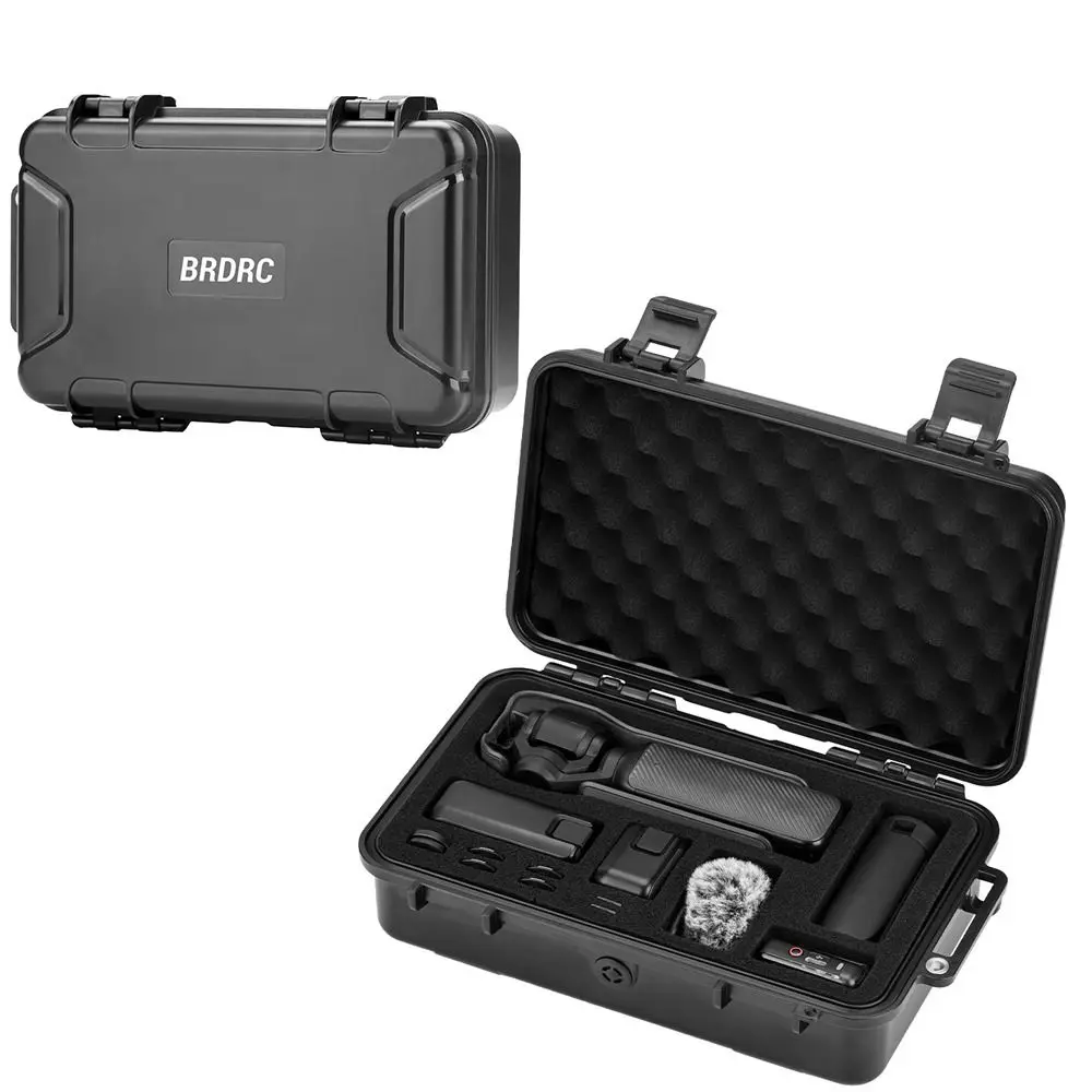 Портативная жесткая сумка для хранения, взрывозащищенная противоударная коробка для хранения, водонепроницаемый чехол для DJI Osmo Pocket 3
Портативная жесткая сумка для хранения, взрывозащищенная противоударная коробка для хранения, водонепроницаемый чехол для DJI Osmo Pocket 3