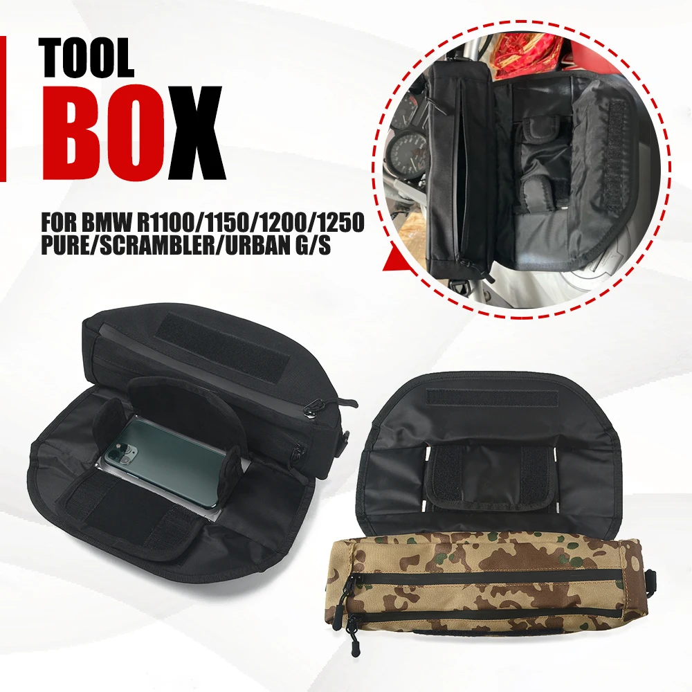 Waterproof Handlebar Storage Bag For BMW R1100/1150/1200/1250 GS/R/ADV./Adventure R1250RS R nineT/5/Pure/Scrambler/Urban G/S
Waterproof Handlebar Storage Bag For BMW R1100/1150/1200/1250 GS/R/ADV./Adventure R1250RS R nineT/5/Pure/Scrambler/Urban G/S