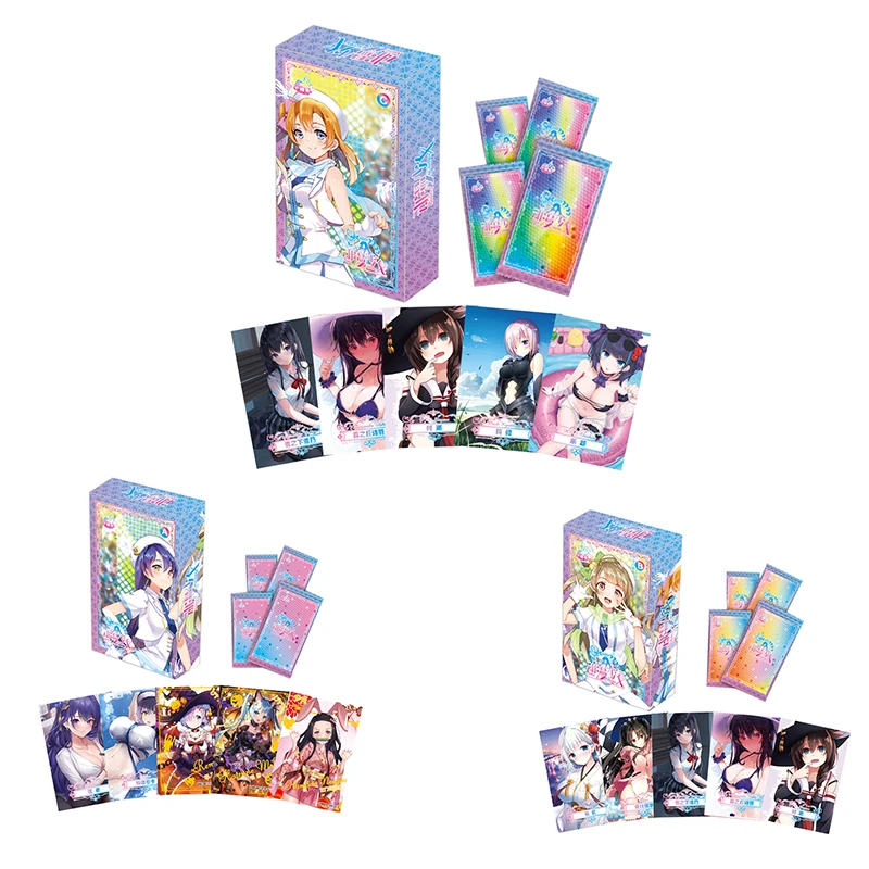 Goddess Story Trading Cards Booster Box Anime Girls Collection Game Rare UR SR SP Character Gifts
Goddess Story Trading Cards Booster Box Anime Girls Collection Game Rare UR SR SP Character Gifts